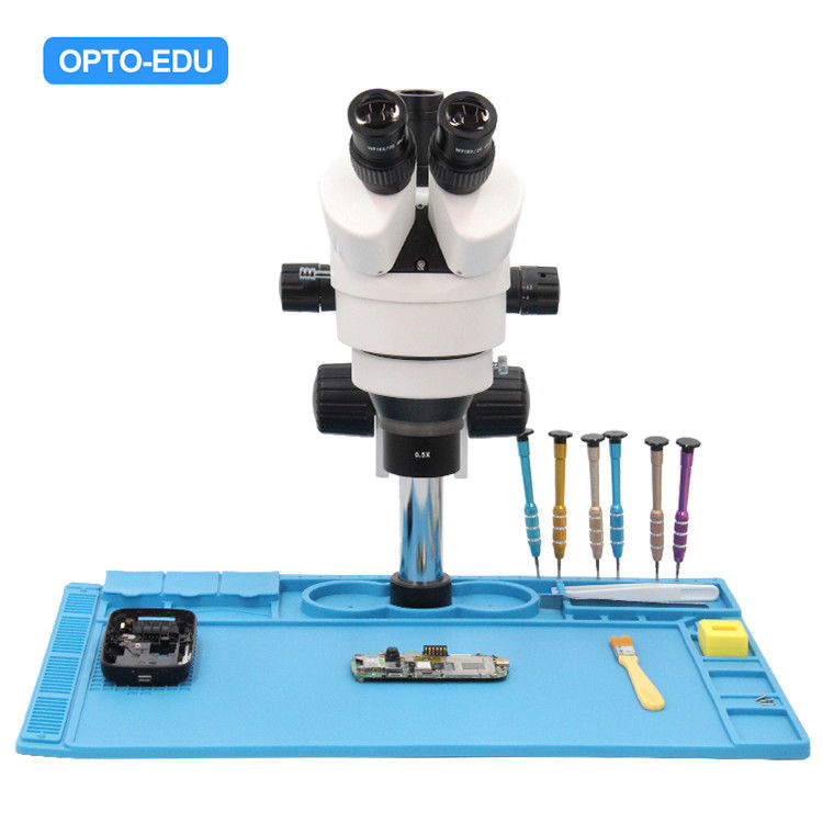 A23.1503 Zoom Stereo Microscope 0.7-4.5x Mobile Phone Repair Can Up To 3.5x-180x