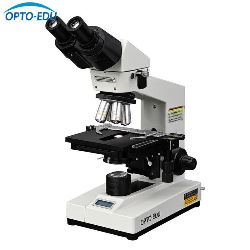 OPTO-EDU A15.1091-T plm polarized light microscopy Manual Transmit 12V 100W Halogen Semi APO ECO