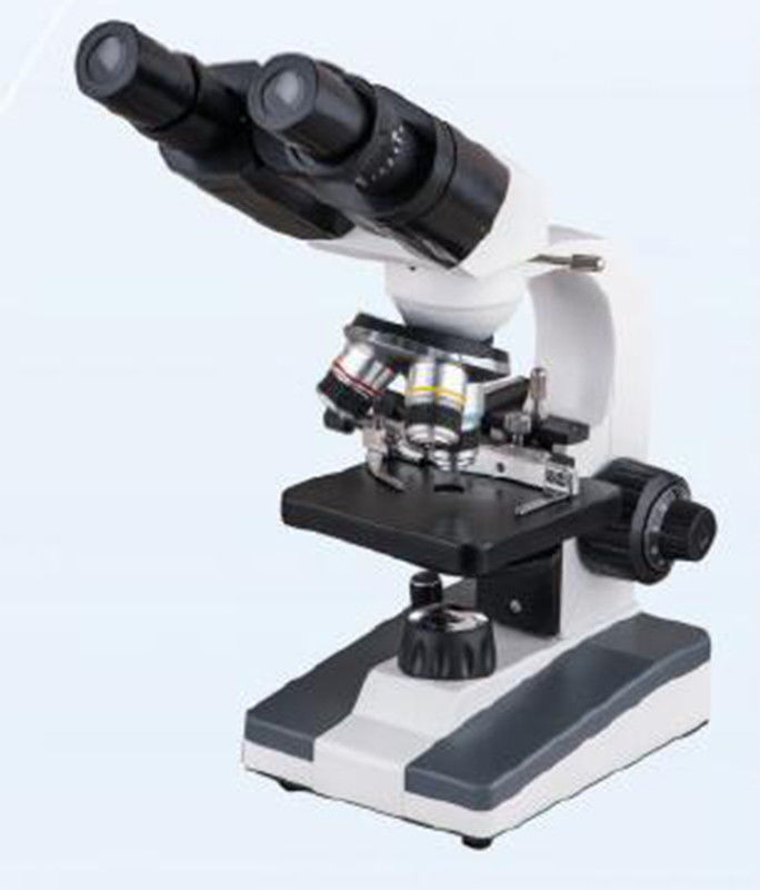 Monocular Head 40 - 400x Biological Microscope A11.4416 Triple Nosepiece Coarse Focusing