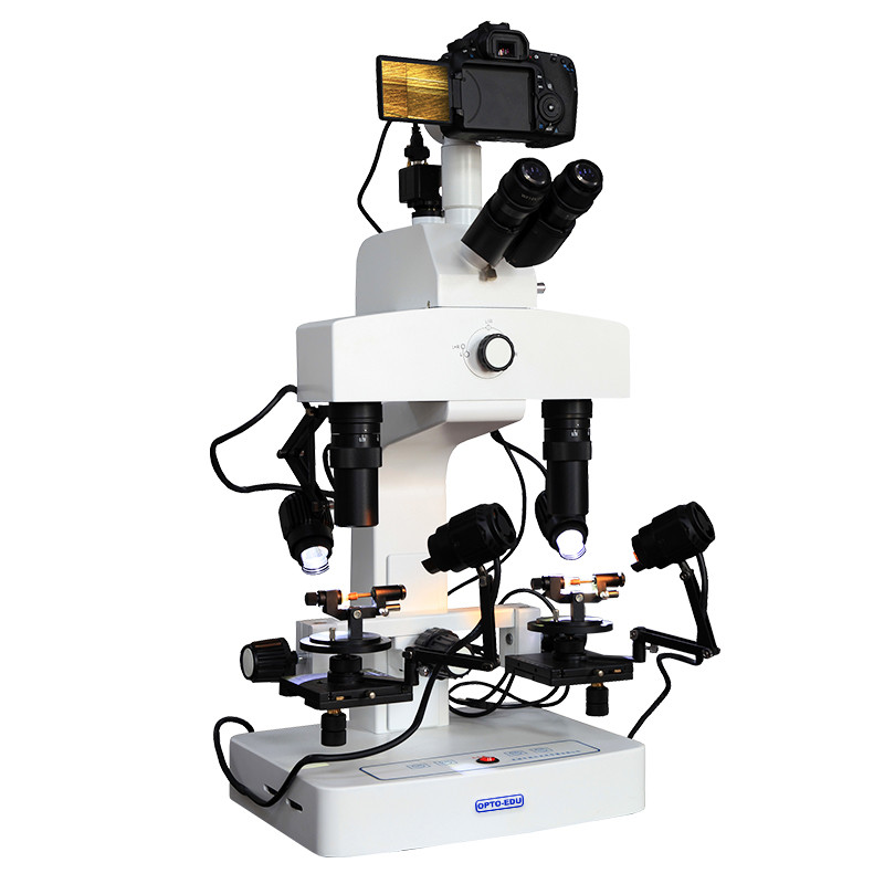 Microscopio portatile 3.36x - di Digital della testa binoculare di 45 ...